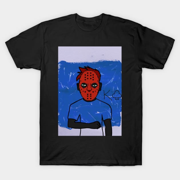 Intense Emotion: A Masterpiece Portrait T-Shirt by Hashed Art